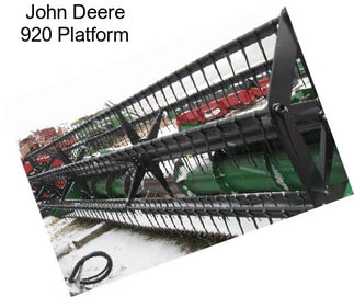 John Deere 920 Platform