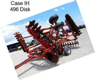 Case IH 496 Disk