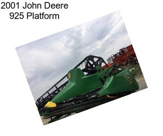 2001 John Deere 925 Platform