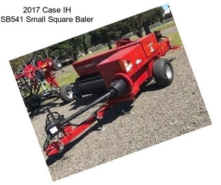 2017 Case IH SB541 Small Square Baler