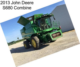 2013 John Deere S680 Combine