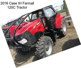 2016 Case IH Farmall 120C Tractor