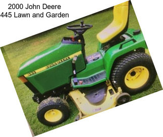 2000 John Deere 445 Lawn and Garden