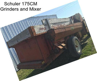 Schuler 175CM Grinders and Mixer