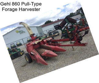 Gehl 860 Pull-Type Forage Harvester