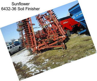 Sunflower 6432-36 Soil Finisher