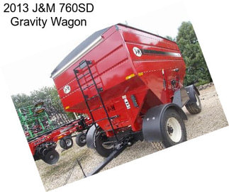 2013 J&M 760SD Gravity Wagon