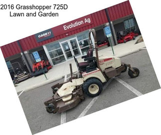 2016 Grasshopper 725D Lawn and Garden