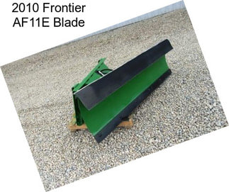 2010 Frontier AF11E Blade