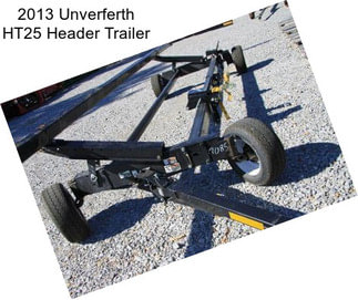 2013 Unverferth HT25 Header Trailer