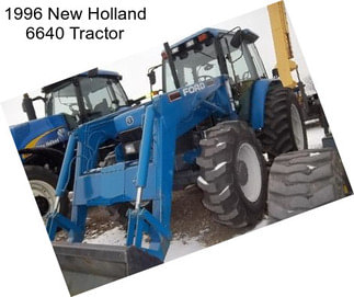 1996 New Holland 6640 Tractor