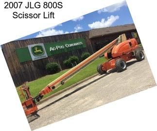 2007 JLG 800S Scissor Lift