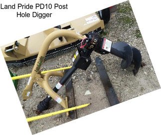 Land Pride PD10 Post Hole Digger