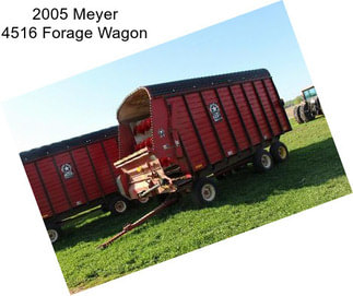 2005 Meyer 4516 Forage Wagon