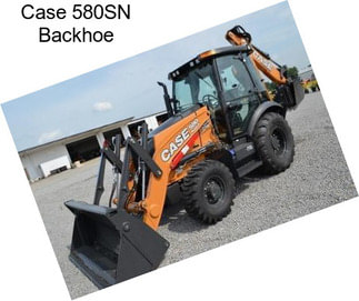 Case 580SN Backhoe