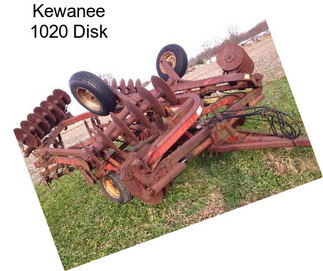 Kewanee 1020 Disk