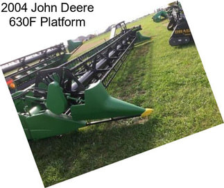 2004 John Deere 630F Platform