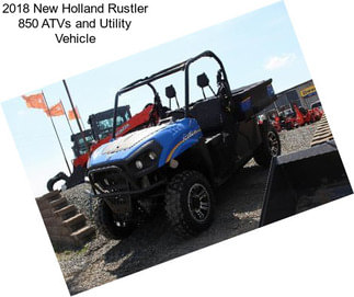 2018 New Holland Rustler 850 ATVs and Utility Vehicle