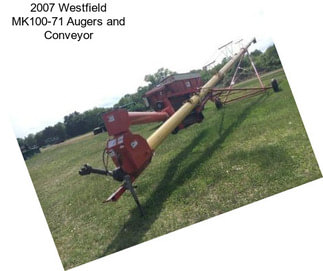 2007 Westfield MK100-71 Augers and Conveyor