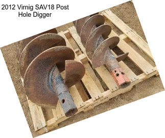 2012 Virnig SAV18 Post Hole Digger