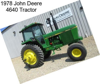 1978 John Deere 4640 Tractor