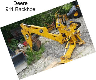 Deere 911 Backhoe