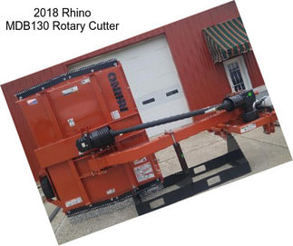 2018 Rhino MDB130 Rotary Cutter