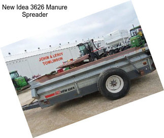 New Idea 3626 Manure Spreader