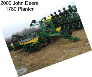 2000 John Deere 1780 Planter