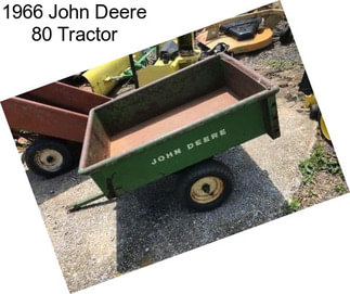 1966 John Deere 80 Tractor