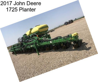 2017 John Deere 1725 Planter