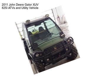 2011 John Deere Gator XUV 825I ATVs and Utility Vehicle