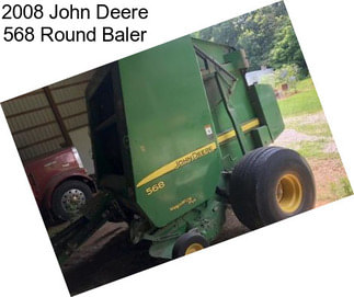 2008 John Deere 568 Round Baler