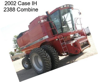 2002 Case IH 2388 Combine