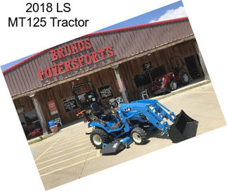 2018 LS MT125 Tractor