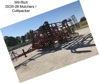 Wil-Rich DCIII-28 Mulchers / Cultipacker