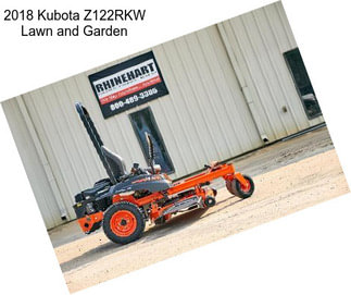 2018 Kubota Z122RKW Lawn and Garden