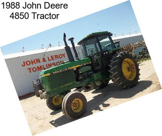 1988 John Deere 4850 Tractor