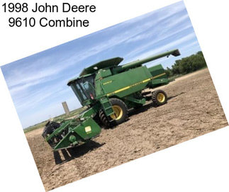 1998 John Deere 9610 Combine