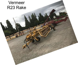 Vermeer R23 Rake