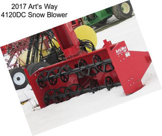 2017 Art\'s Way 4120DC Snow Blower