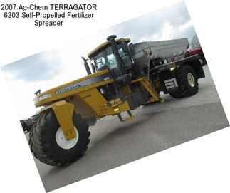 2007 Ag-Chem TERRAGATOR 6203 Self-Propelled Fertilizer Spreader