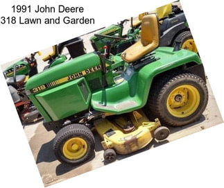 1991 John Deere 318 Lawn and Garden