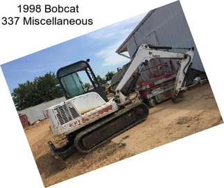 1998 Bobcat 337 Miscellaneous