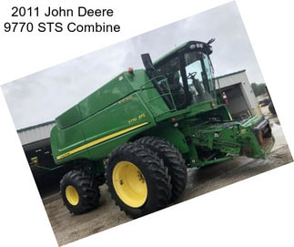 2011 John Deere 9770 STS Combine