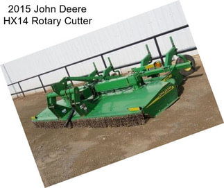 2015 John Deere HX14 Rotary Cutter