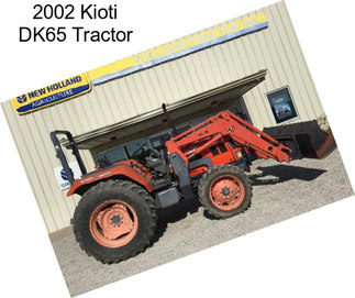 2002 Kioti DK65 Tractor