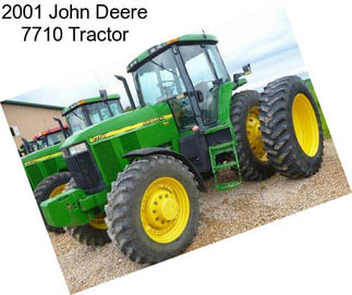 2001 John Deere 7710 Tractor