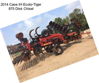 2014 Case IH Ecolo-Tiger 875 Disk Chisel