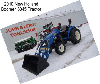 2010 New Holland Boomer 3045 Tractor